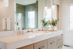 You'll love the amount of counter space & natural light pouring in