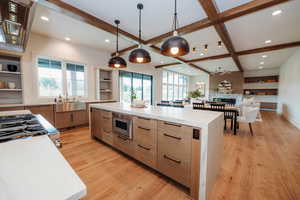 Stunning open floor plan with tons of windows and natural light pouring in