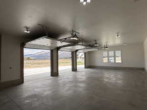 Garage with door opener