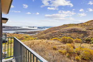 View of mountain backdrop