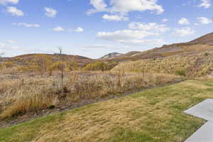 View of mountain backdrop