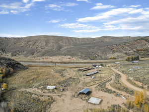 Mountain view featuring rural landscape