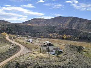 View of mountain backdrop