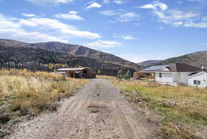 View of mountain backdrop