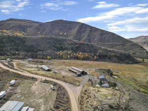 View of mountain background