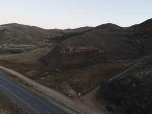 View of mountain backdrop