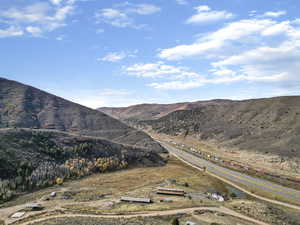 View of mountain backdrop