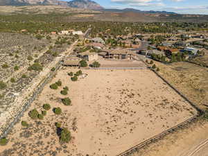 Aerial view of mountains