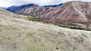 View of mountain background