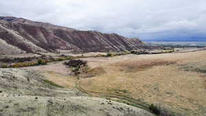 View of mountain background