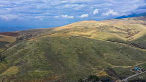 View of mountain background