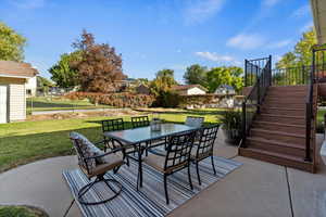 Large Patio for entertaining