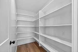 View of storage area