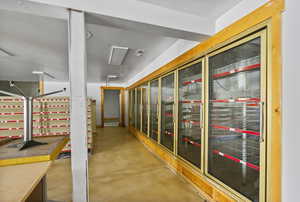 Refrigerator and cooler area