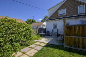 Back of property featuring a patio area