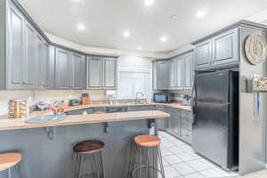 Fully stocked kitchen ready for nightly rental