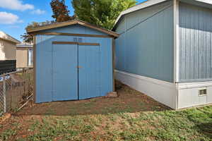 View of shed