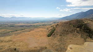 View of mountain background