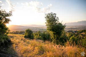 View of mountain background