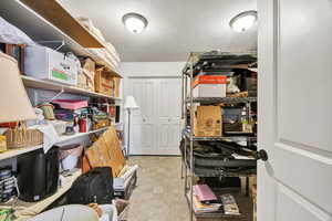 View of storage room