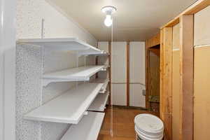 View of storage room