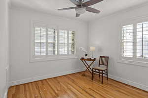 Second bedroom on the main.