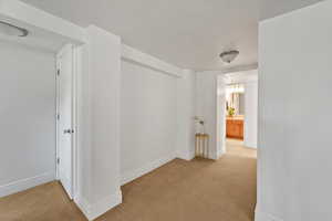 Hallway to bath down