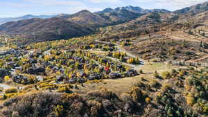 View of mountain background