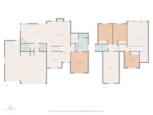 View of floor plan / room layout