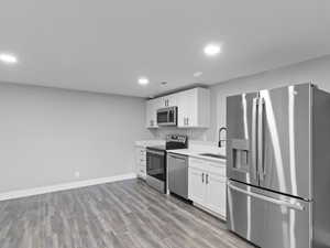 Basement kitchen