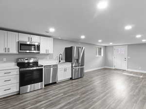 Basement kitchen