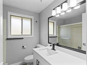 Full bathroom on second floor.