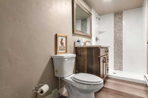 Office Restroom with Shower