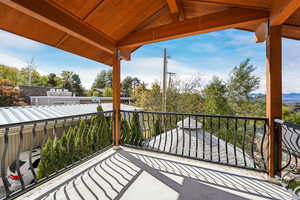 Primary Bedroom "Wine Deck" with a city view to the West