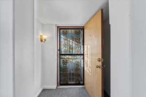 Basement private entrance