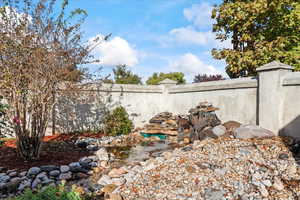 Landscaped Pond and Stream