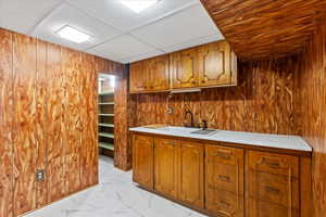 2nd Kitchen in basement (stove has now been installed)
