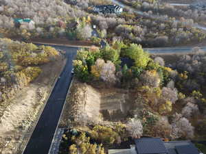 Aerial overview of property's location