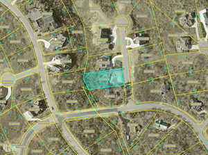 Aerial overview of property's location