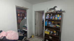 View of laundry room