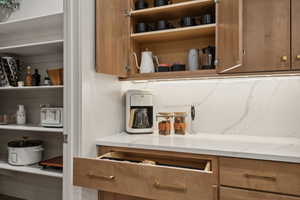 View of storage area