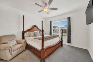 Primary bedroom with ensuite bathroom and walk-in-closet