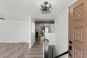 Entry with LVP flooring