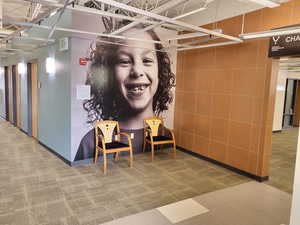 View of building lobby