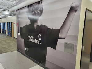 View of welcome area