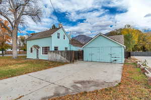 View of outdoor structure