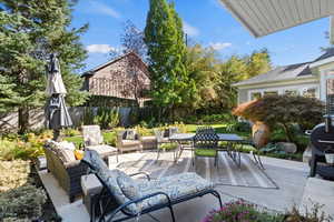 Beautiful Backyard with spacious patio