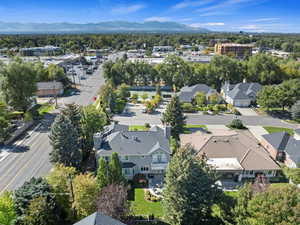 Drone / aerial view of mountains
