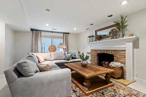 Lower-level family Room