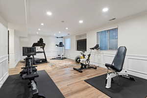 Work-out room